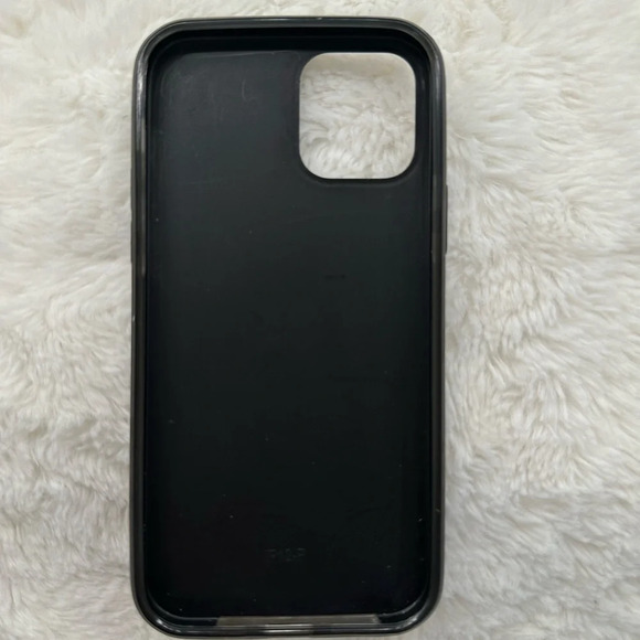 Black sparkly iPhone 12/12 pro case - Picture 3 of 3